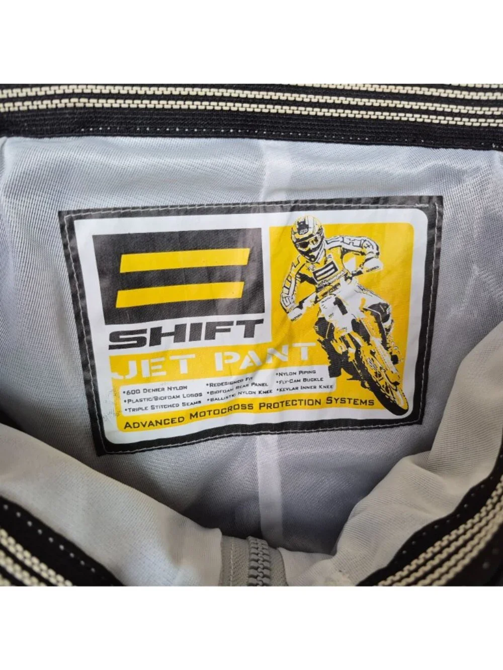 Shift Jet Pant Motocross Racing Pants Blue/Black/White Sz 28/27 NWT